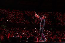 Banda britânica deu esta quarta-feira o primeiro de quatro concertos no Estádio Cidade de Coimbra