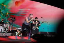 Banda britânica deu esta quarta-feira o primeiro de quatro concertos no Estádio Cidade de Coimbra