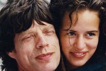 Jade Jagger com o pai, o vocalista dos Rolling Stones, Mick Jagger