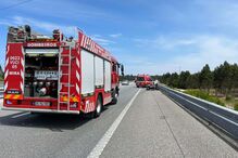 Motociclista ferido após colisão entre mota e carro em Coimbra