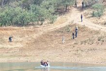 Buscas, Maddie, 23 de maio, barragem do Arade