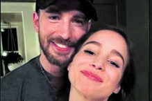 Alba Baptista e Chris Evans