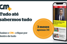 Correio da Manhã por apenas 3 euros nos primeiros três meses