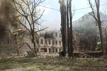 Ataque a clínica em Dnipro, na Ucrânia