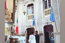 Idevor Mendonça e Joana Marnoto casam-se