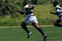 Toti Gomes em jogo de râguebi