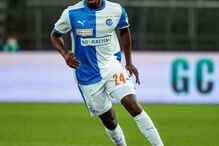 Toti Gomes ao serviço do Grasshoppers, por empréstimo do Wolverhampton