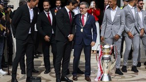 “Estivemos no topo da classificação desde a primeira jornada. Somos campeões à Benfica”, realça Rui Costa 