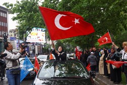 Segunda volta das eleições presidenciais em Istambul 