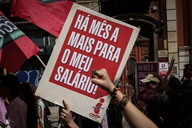"Há mês a mais para o meu salário": Trabalhadores assinalam 1.ºde Maio