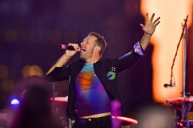 Chris Martin, vocalista dos Coldplay