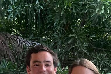 Infanta Maria Francisca de Bragança e o noivo