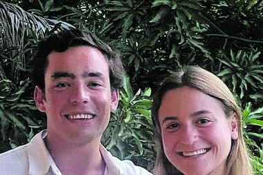 Infanta Maria Francisca de Bragança e o noivo