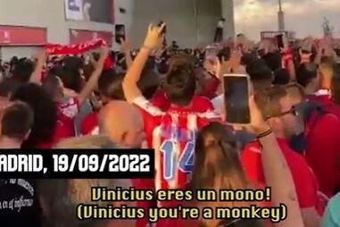 Insultos a Vinicius no estádio