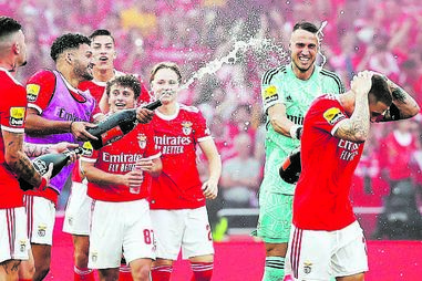 Benfica, campeão, Marquês de Pombal