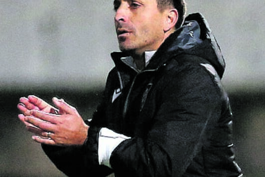 Vasco Matos, quando era treinador-adjunto da equipa do Casa Pia