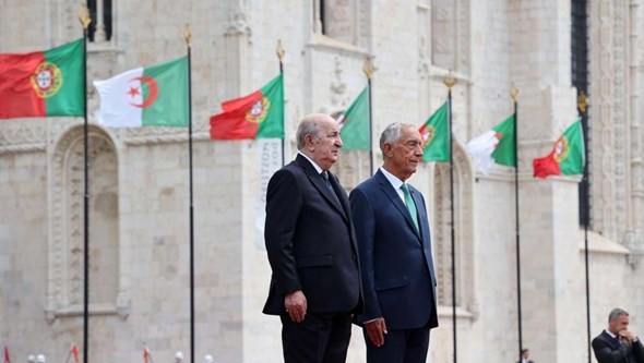Presidente argelino quer mais parcerias comerciais com Portugal