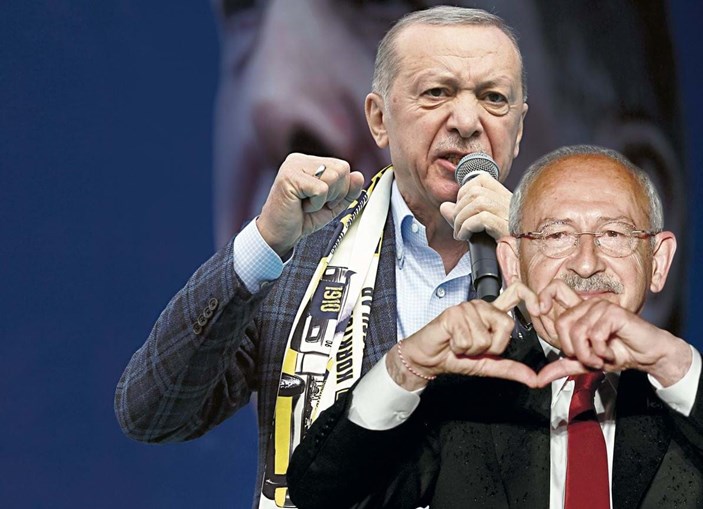 Tayyip Erdogan e Kemal Kilicdaroglu