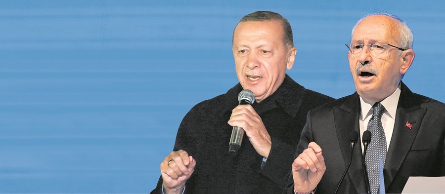 Erdogan e Kilicdaroglu