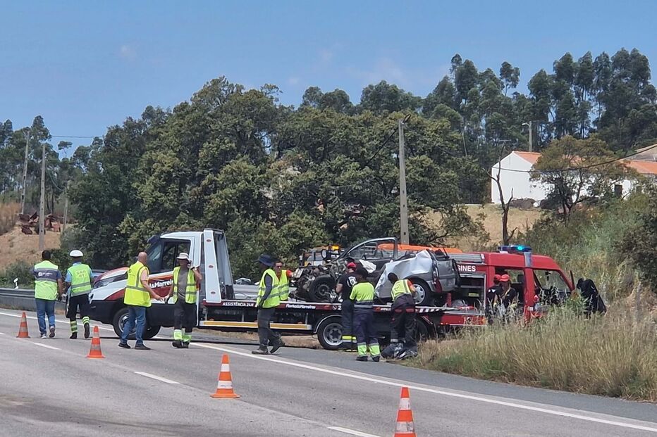Colisão em São Bartolomeu de Messines