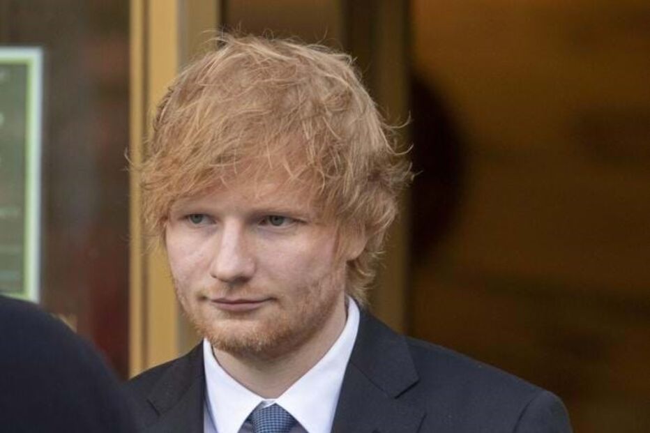 Ed Sherran está a ser acusado de plágio 