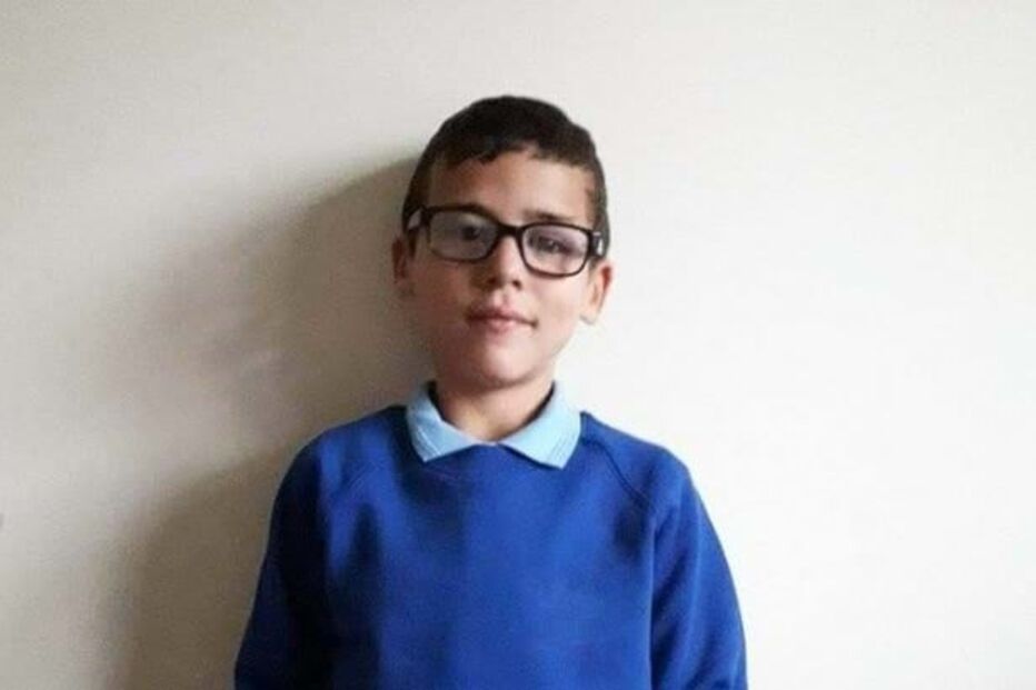 Alfie Steele tinha nove anos