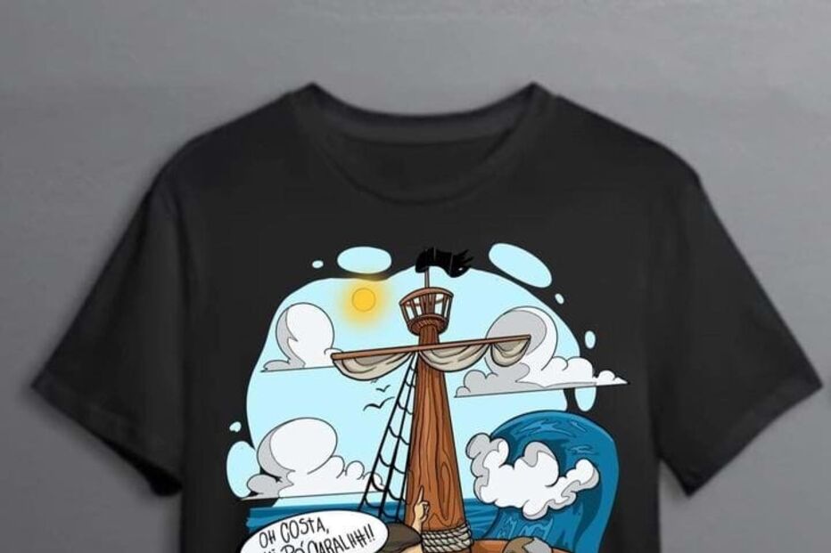T-shirt sobre a polémica