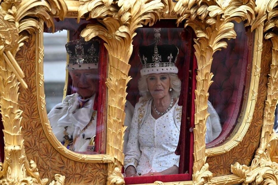 Rei Carlos III e rainha Camila
