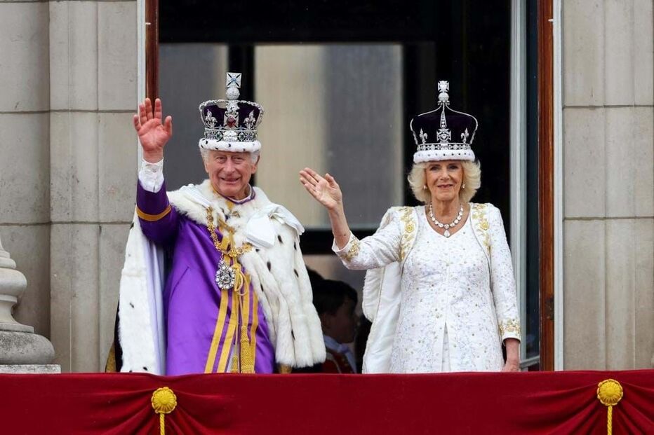 Rei Carlos III e rainha Camila