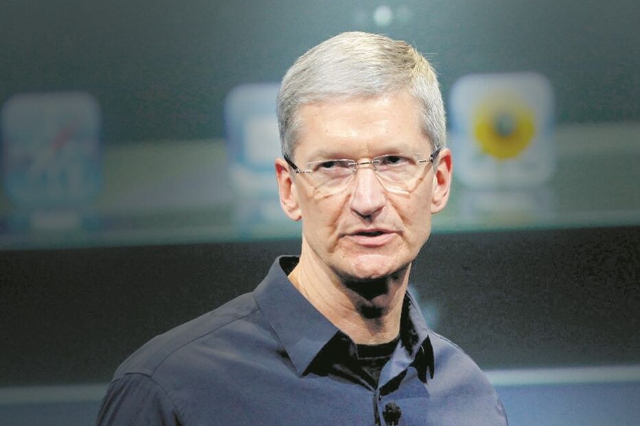 Tim Cook, presidente executivo da Apple