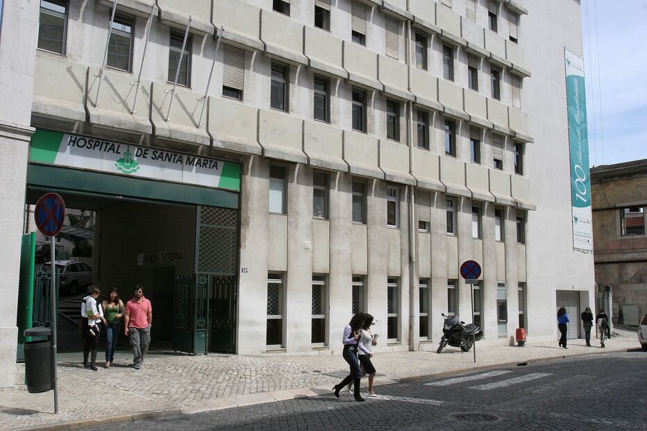 Hospital de Santa Marta, em Lisboa