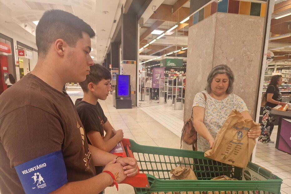 Campanha do Banco Alimentar em Faro