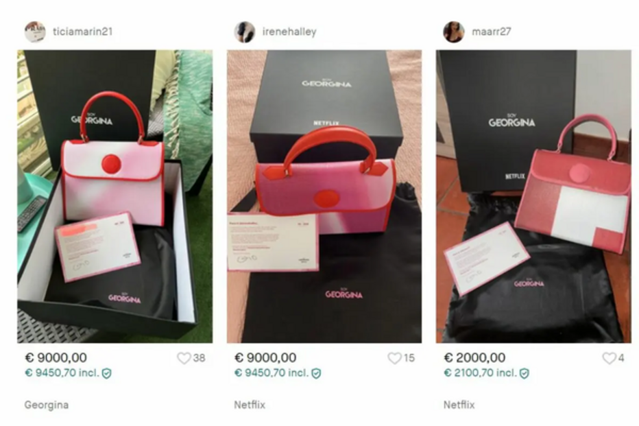 Malas de Georgina Rodríguez estão a ser vendidas por milhares de euros 