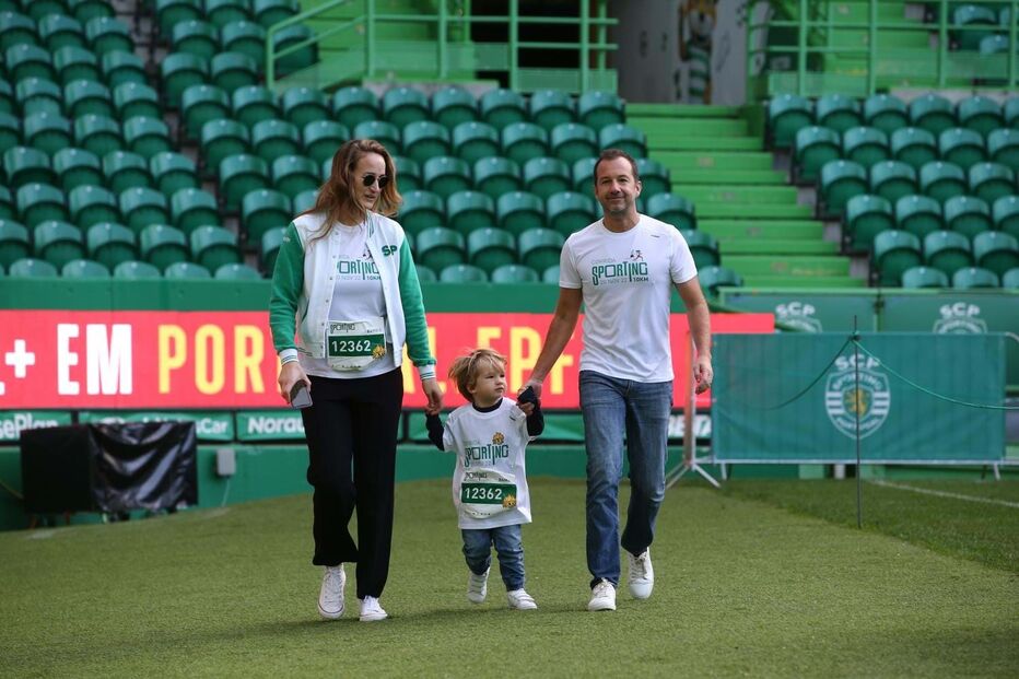 Frederico Varandas, a mulher e o filho
