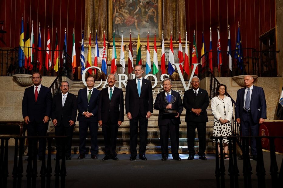  Prémio Europeu Carlos V, Espanha, Marcelo Rebelo de Sousa, António Costa