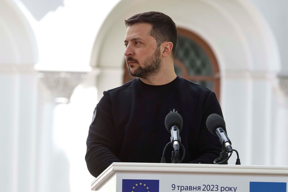 Volodymyr Zelensky, presidente da Ucrânia