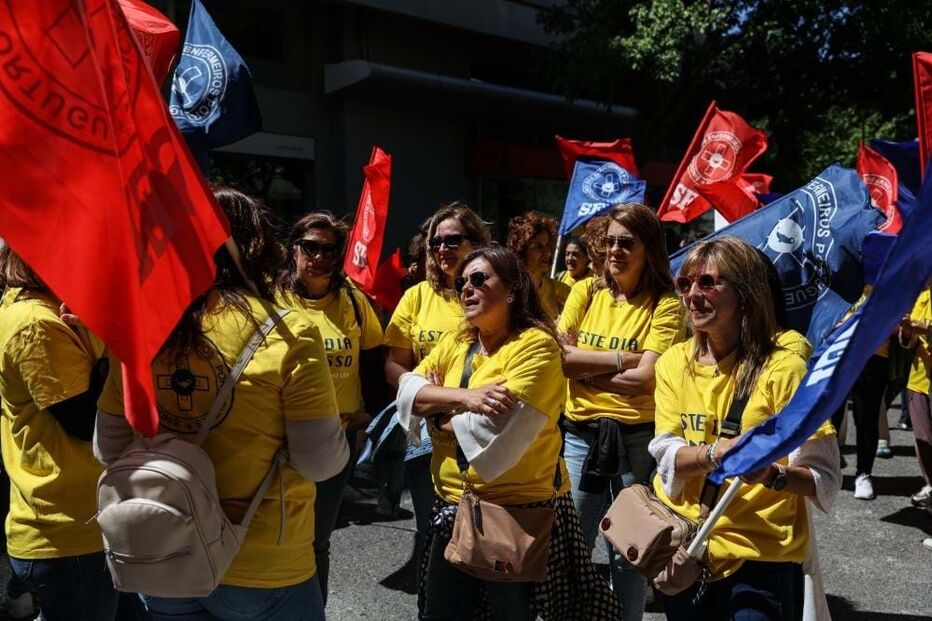 Manifestação no Dia Internacional do Enfermeiro