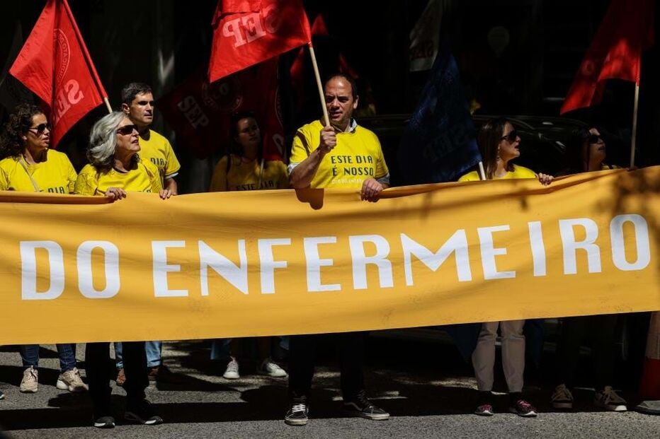 Manifestação no Dia Internacional do Enfermeiro