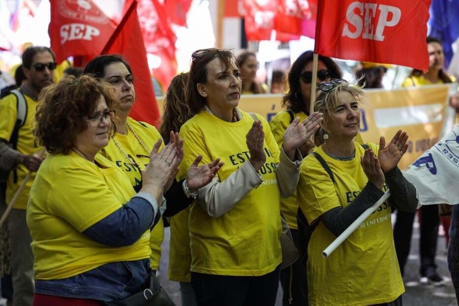 Manifestação no Dia Internacional do Enfermeiro