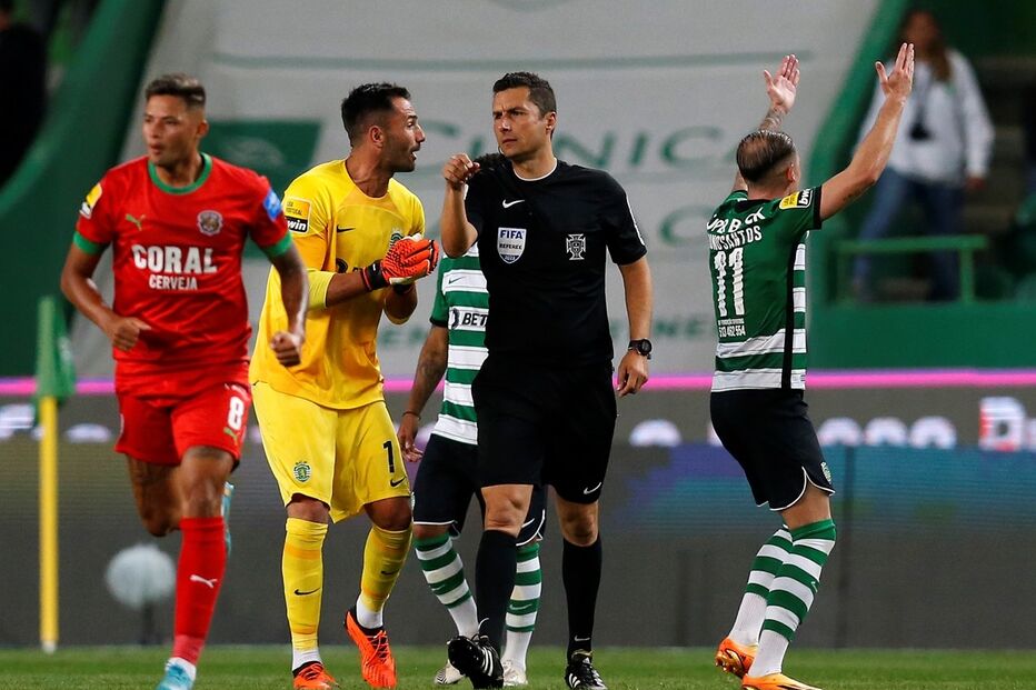 Adán, Tiago Martins, Sporting-Marítimo