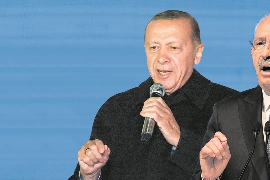 Erdogan e Kilicdaroglu