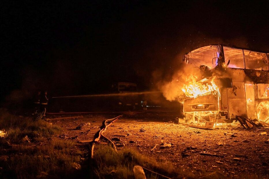 Queda de míssil em Kiev