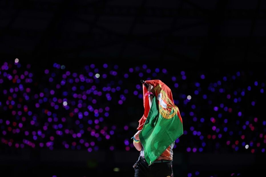 Banda britânica deu esta quarta-feira o primeiro de quatro concertos no Estádio Cidade de Coimbra