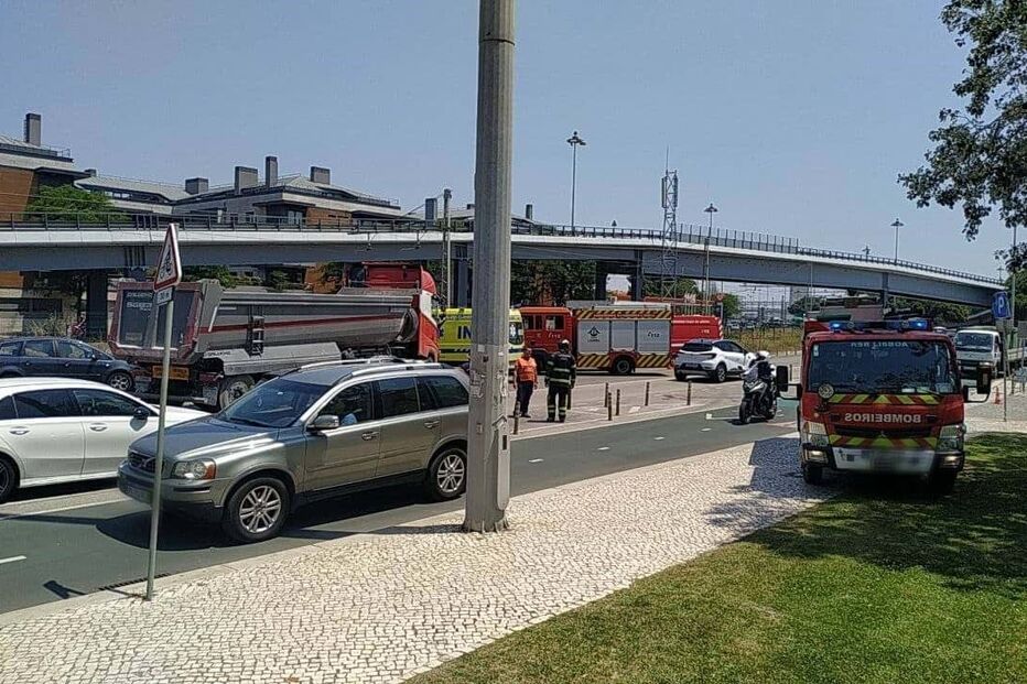 Acidente faz três feridos em Belém