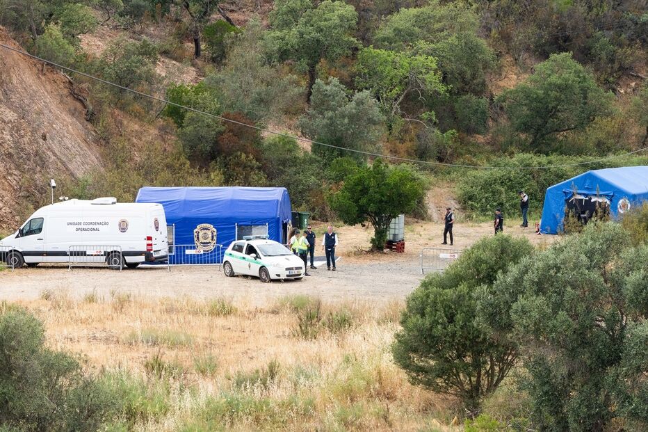 PJ faz buscas por Maddie em barragem do Algarve