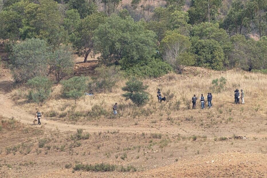 Buscas, Maddie, 23 de maio, barragem do Arade