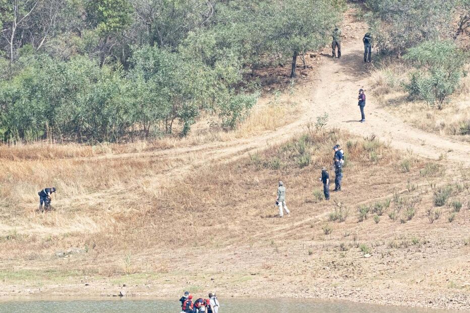 Buscas, Maddie, 23 de maio, barragem do Arade