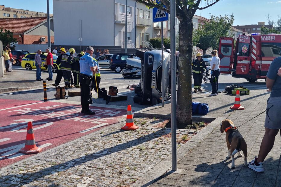 Colisão em Matosinhos