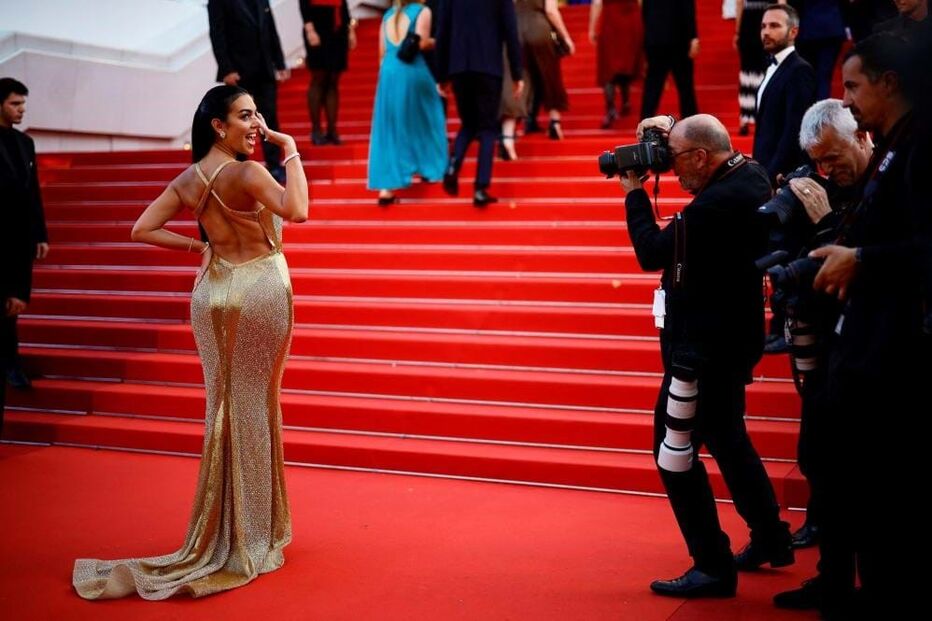 Georgina Rodríguez no Festival de Cinema de Cannes