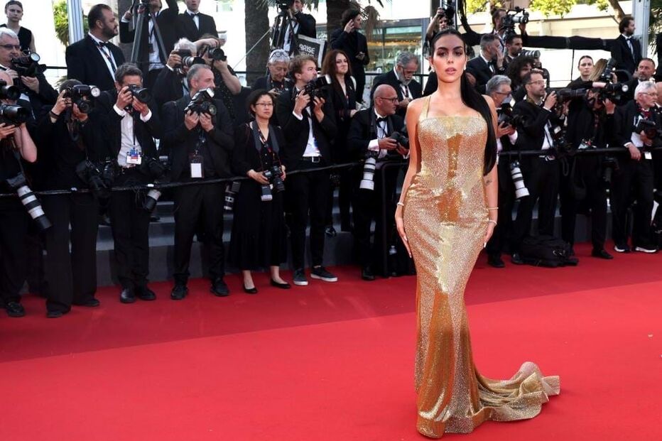 Georgina Rodríguez no Festival de Cinema de Cannes